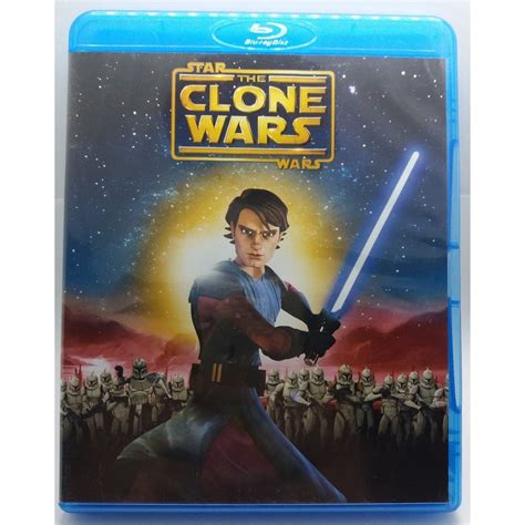 Star Wars The Clone Wars Blu Ray Original Shopee Brasil