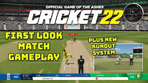 Cricket 22 First Look At Match Gameplay And Gameplay Changes Youtube