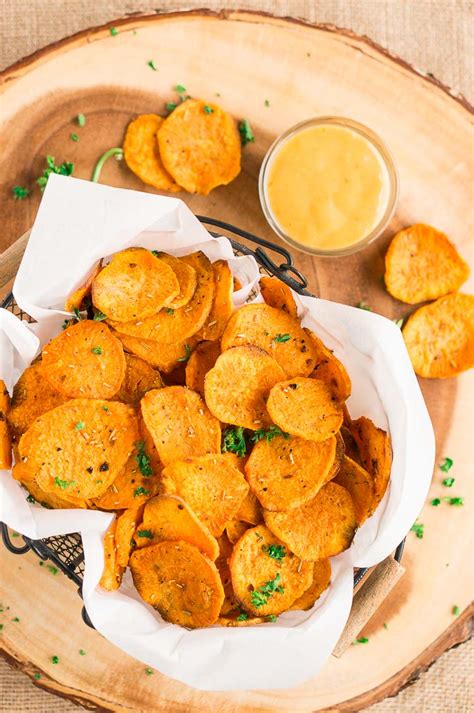 Made with pantry staples like egg noodles, tinned tuna, chips, cheese, and canned soup, this hearty dish is packed with flavor and hits all the right notes. Baked Sweet Potato Chips | Delicious Meets Healthy