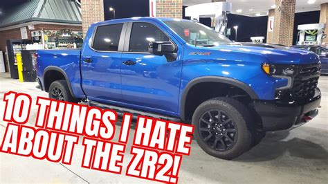 2022 Chevy Silverado Zr2 Top 10 Things I Hate About The Zr2 Youtube