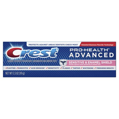 Crest Pro Health Advanced Sensitive And Enamel Shield Toothpaste 35 Oz