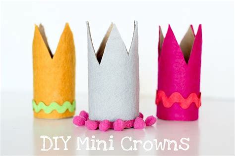 Diy Toilet Paper Roll Crowns From Finley And Oliver Kids Crafts Crafts