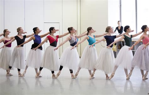 The Australian Ballet Rehearsing Giselle Baile Nubes