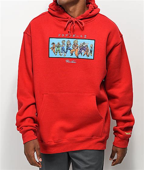 Dragon ball z shirts, figures, hoodies, & merch. Primitive x Dragon Ball Z Heroes Red Hoodie | Zumiez