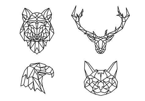 Dalmatians coloring page disney family pages of animals. Geometric Animals Vector at Vectorified.com | Collection of Geometric Animals Vector free for ...