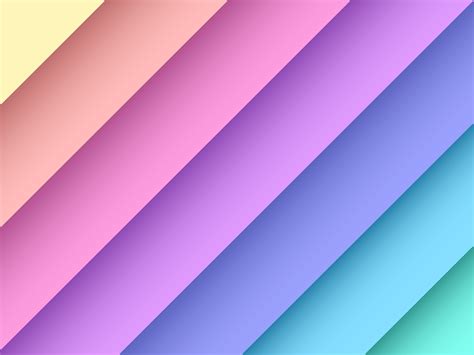 Pastel Rainbow Background For Powerpoint Imagesee