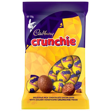 Cadbury Crunchie Egg Bag 110g Easter Egg Warehouse