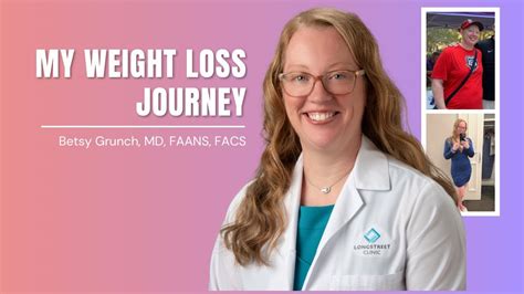 my weight loss journey dr betsy grunch youtube