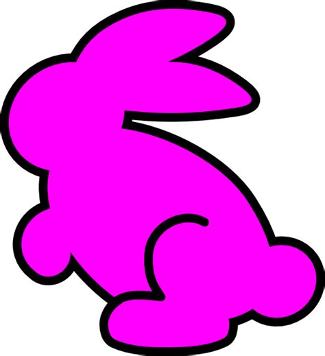 Pink Bunny Clip Art At Vector Clip Art Online