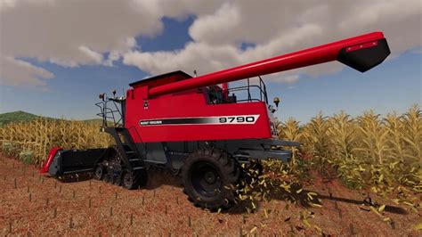 Combine Massey Ferguson Atr Series Pack V10 Farming Simulator 22 Mod