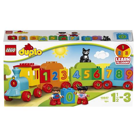 Lego Duplo 10847 Le Train Des Chiffres Pas Cher Auchanfr