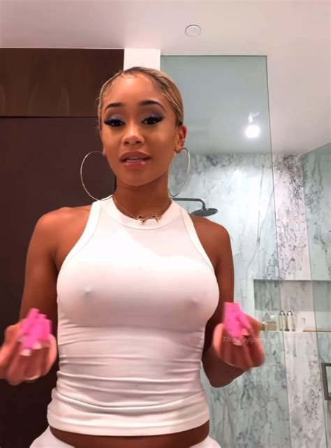 Saweetie Shows Off Her Tits Pics Video Thefappening