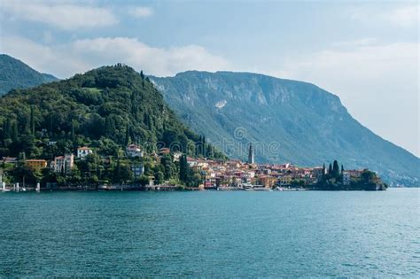 Pretty Varenna On The Shores Of Lake Como Italy Stock Photo Image Of