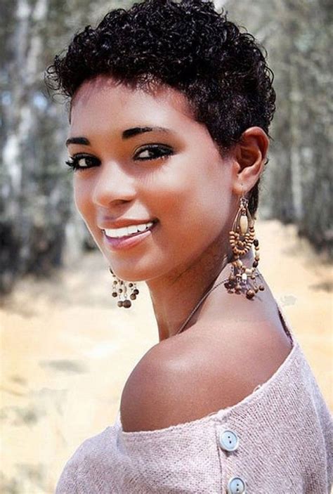 Short Natural Curly Pixie Haircuts