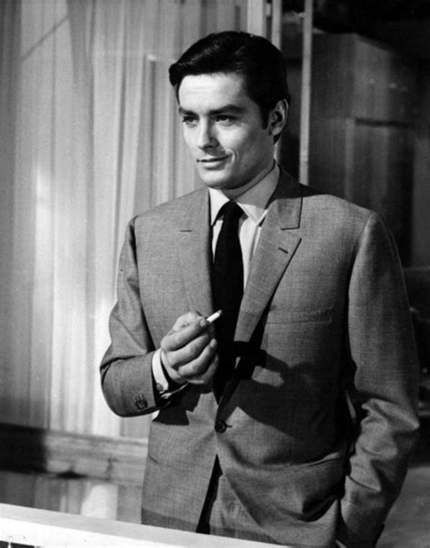Blast To The Past 60s French Actor Alain Delon Handsome Hot Sexy