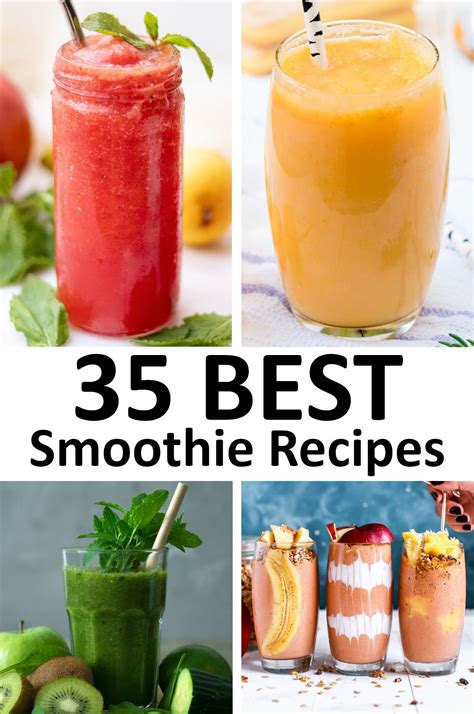 The 35 Best Smoothie Recipes Gypsyplate