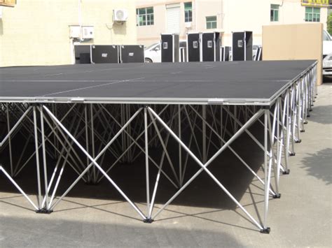 How To Build A Portable Stageportable Stage Mobile Stage Aluminum