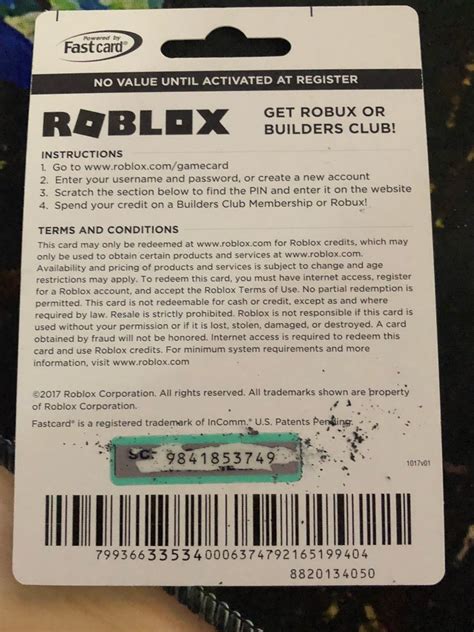 Free Robux Roblox Gift Card Codes 2021 Unused Roblox Card Code