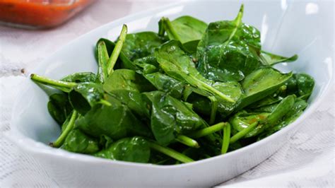 While i love bacon dressing, my husband isn't a fan and our vegetarian friends can't partake, so i wanted to make an equally delectable warm vinaigrette to toss with an for this quick side dish, i kept the classic spinach salad as the base because it holds up so well to the temperature of the dressing. Quick Baby Spinach Salad Recipe | PBS Food