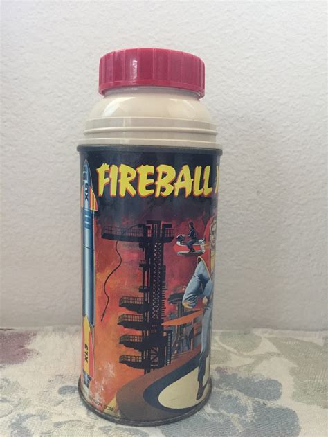 1964 Fireball Xl5 Vintage Sci Fi Thermos Sin Taza Etsy