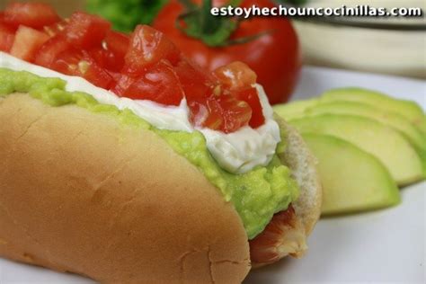 Receta De Completo Chileno Perrito Caliente O Hot Dog De Chile