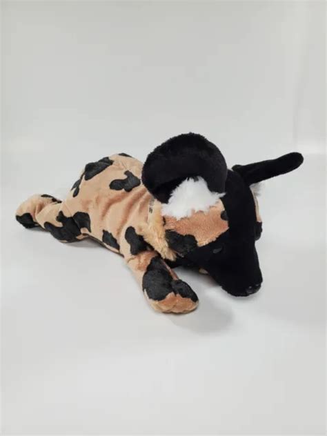 Wildlife Artists Conservation Critters Plush Wild Dog Hyena With Tags £
