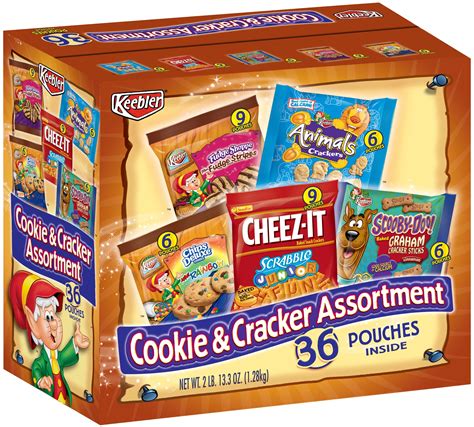 Keebler Cookie And Cracker Variety Pack 453 Ounce Boxes Pack Of 1