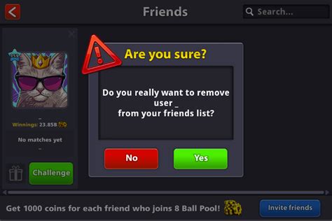 Sign in with your miniclip or facebook account to challenge them to a pool game. How to Add/Remove Friends (8 Ball Pool) - Miniclip Player ...