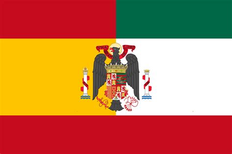 Flag of the Spanish-Mexican Empire : vexillology