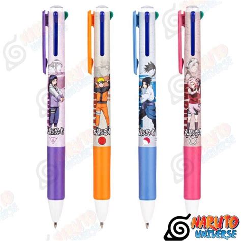 Naruto Pen Hinata Hyuga 4 Color Ballpoint Pen Naruto Store