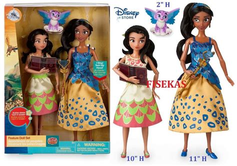 Disney Store Elena Of Avalor Deluxe Singing Doll With Isabel Jaquin Set