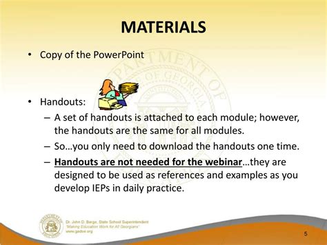 PPT BEST PRACTICES IN DEVELOPING COMPLIANT IEPS Module 4 Of 5