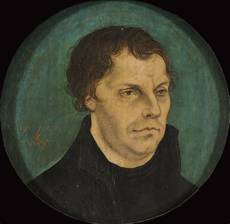 Portrait Of Martin Luther 1483 1546 1525 Creator Cranach Lucas
