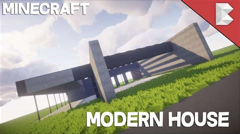 A waterfall modern house in minecraft is a very aesthetic building idea and also a very easy minecraft: Minecraft Modern Stone House - Minecraft House Design
