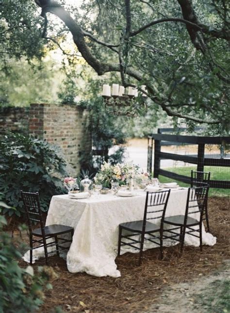 Romantic Outdoor Wedding Inspiration Weddbook