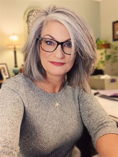 Pin By Pamela Teague On Grey Hair Or Granny Hair In Silver White