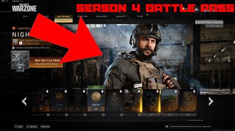 Season 4 Modern Warfare Battle Pass Youtube