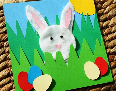 Craft Magic: Easter Project - Handmade Easter Rabbit Picture / Card