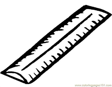 Black And White Cartoon Ruler Clipart Best