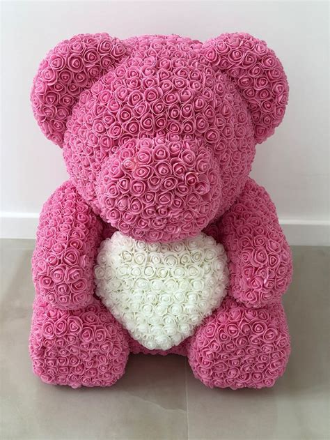 Rose Teddy Bear Diy Valentines Ts Teddy Cupcake Decorating Party