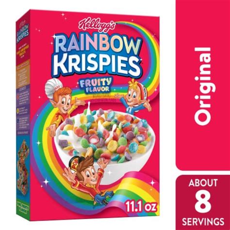 Kelloggs Rainbow Krispies Fruity Flavor Cereal 111 Oz Frys Food