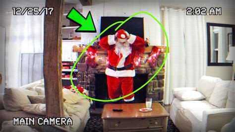 Santa Caught On Camera In Real Life Doovi