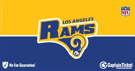 The regular season is 17 weeks long and stretches from september to january before teams from each division compete in the playoffs for a chance to make an appearance at the super bowl, the league championship game. Los Angeles Rams Tickets | Cheapest Without Fees | Captain ...