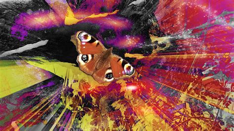 Psychedelic Butterfly Digital Art By Nature Art Fine Art America