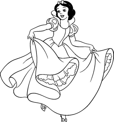 Get This Snow White Coloring Pages Printable At20l