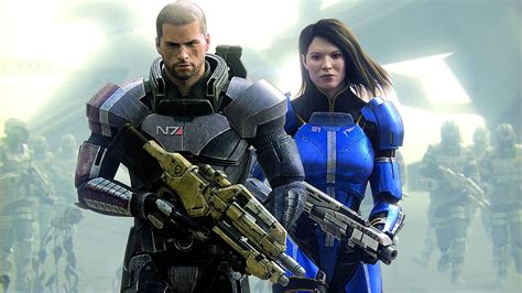 Mass Effect Game Warrior Soldier Video Game Mass Effect 3