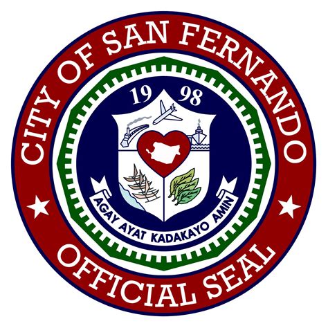 City Seal City Government Of San Fernando La Union