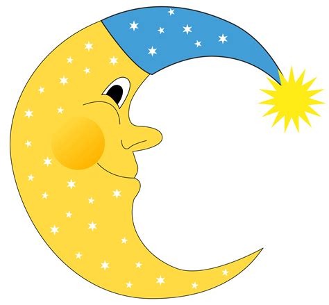 Free Cartoon Moon Transparent, Download Free Cartoon Moon Transparent