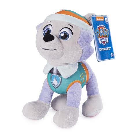Paw Patrol 8 Inch Everest Plush Toy Standing Plush With Stitched