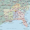 Printable Map Of Southeast United States | Printable Maps